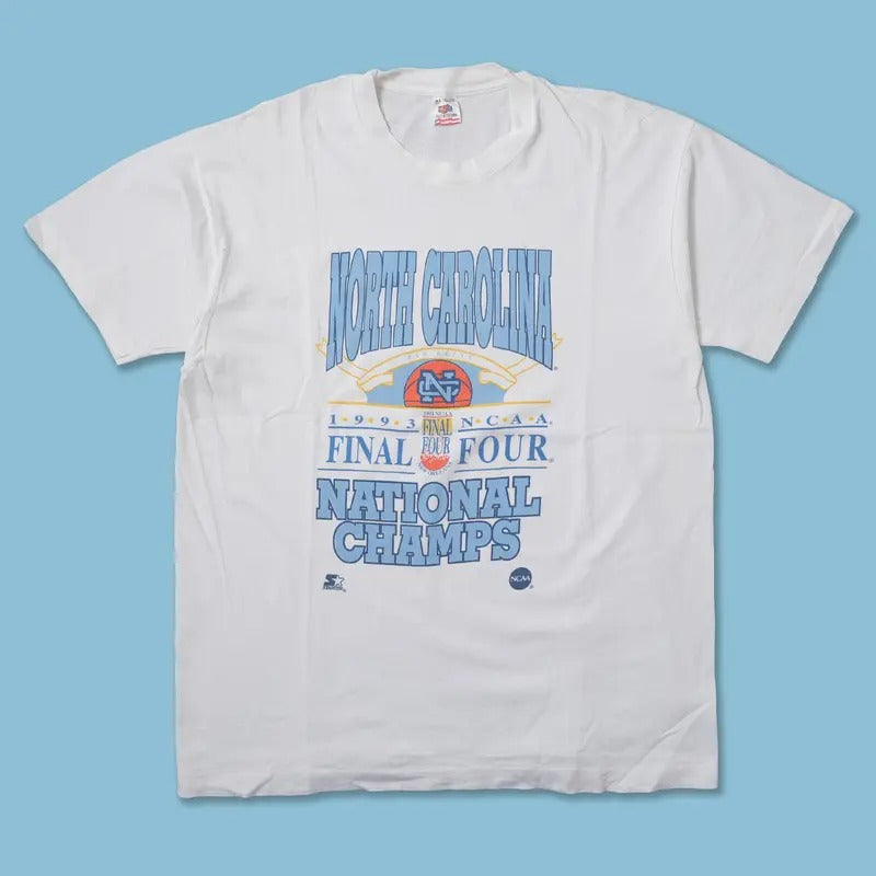Vintage 1993 University of North Carolina T-Shirt Hoodie, Sweatshirt | RetroVerseTees.com