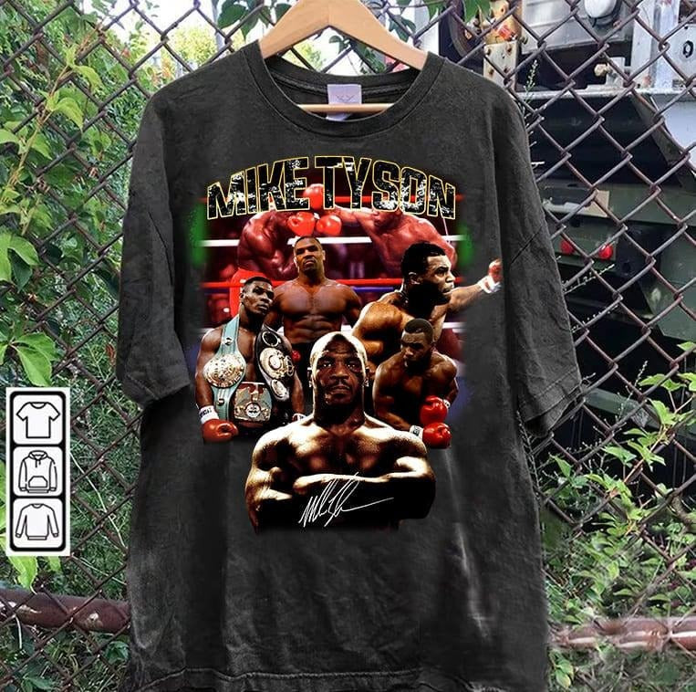 Vintage 90s Graphic Style Mike Tyson T-shirt - Kid Dynamite T-shirt - American Professional Boxer Tee For Man and Woman...