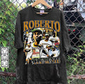 Vintage 90s Graphic StyleRoberto Clemente T-shirt - Roberto Clemente T-shirt - Retro American Baseball Tee For Man and...