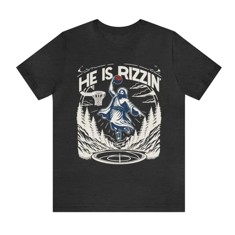 Vintage 90s He Is Rizzin' Easter Funny Meme T-Shirt, Funny Jesus SweatShirt, Easter Gift, Easter Day Outfit, Jesus...