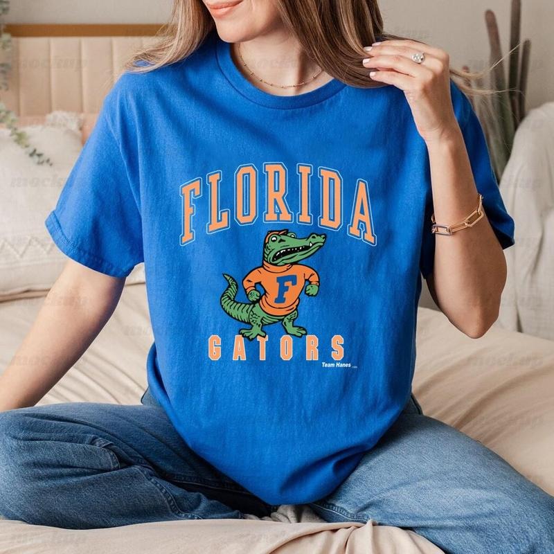 Vintage 90s University of Florida Gators T-shirt, Florida Gators T-shirt, Florida Fan Tee Fabric Fit Hoodie, Sweatshirt