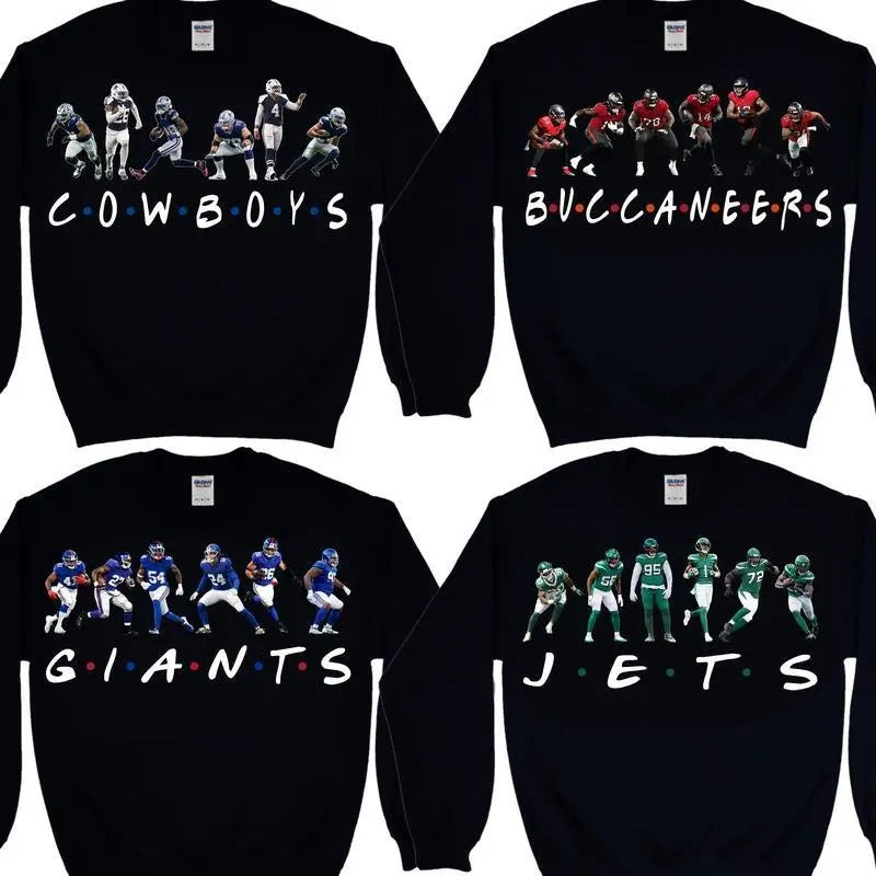Vintage All Football Teams Player Sweatshirt, Shirt For Football Fans, For Women, For Men, Gift Fan Sport Hoodie
