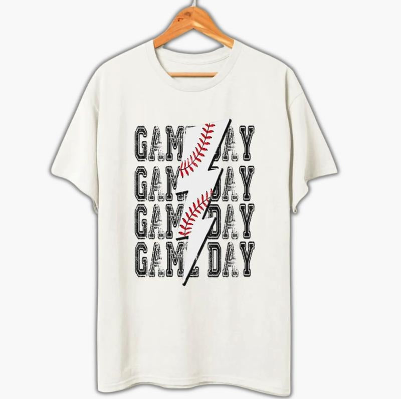Vintage Baseball Game Day Tee,  Baseball Boy TShirt, Baseball Lover Gift, Game Day Shirt, Sport Lover Gift Womenswear Top...