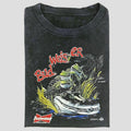 Vintage Budweiser Gator Frogs Graphic Tee, Retro Beer Ad Meme Shirt, 90s Swamp Animal Humor Style, Unisex Menswear...