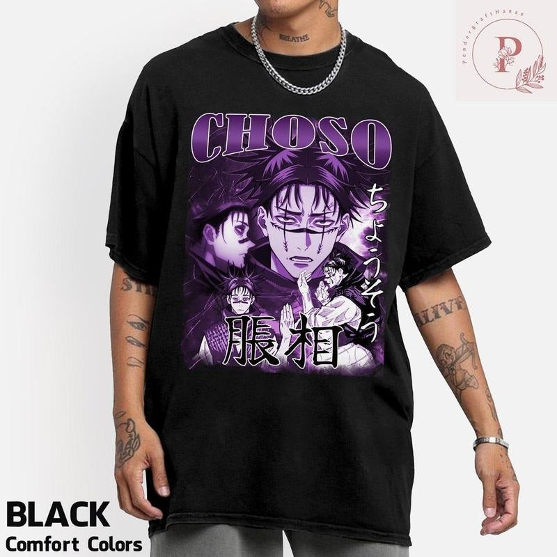Vintage Choso Shirt, Choso Anime Shirt, Anime Manga Shirt Hoodie, Sweatshirt | RetroVerseTees.com