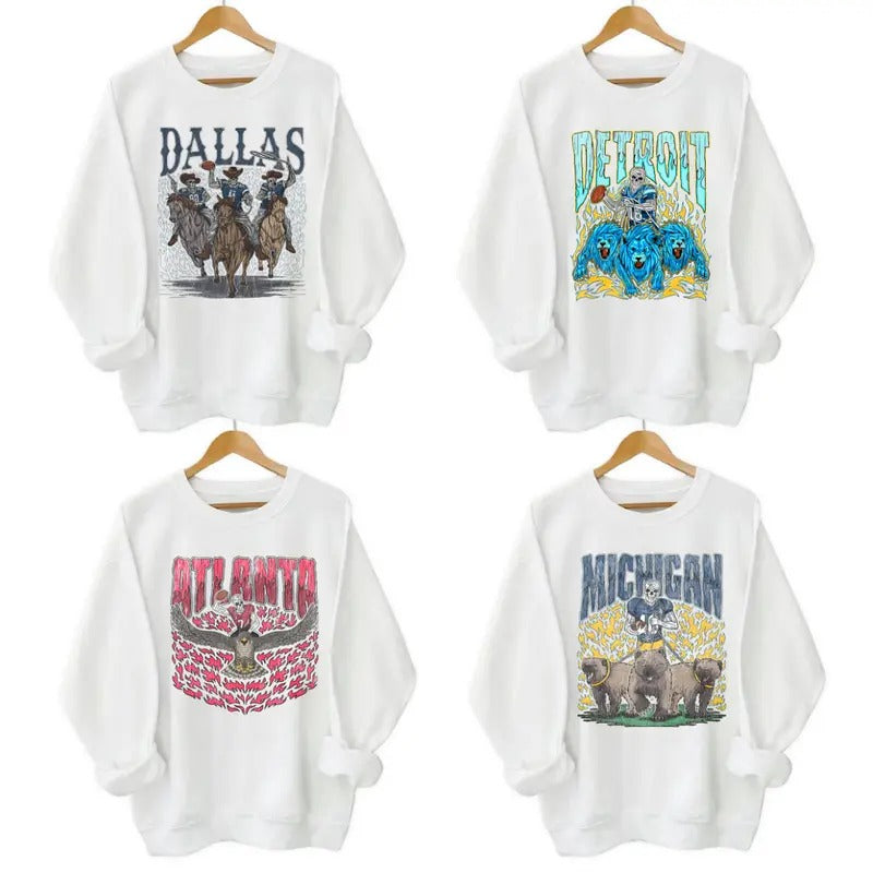 Vintage College All Teams NCAA Sweatshirt 2024, Classic Sport Sweatshirt, White Color, Gifts For Sport Menswear...