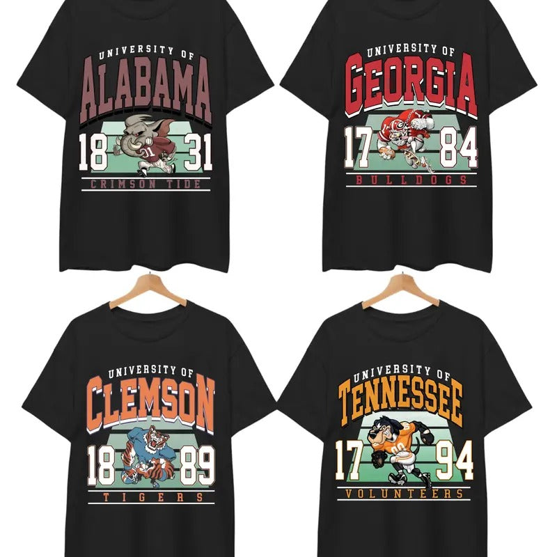 Vintage College All Teams NCAA Unisex T-shirt, Vintage T-shirt All Teams NCAA, Classic Sport T-shirt, Gifts For Sport....