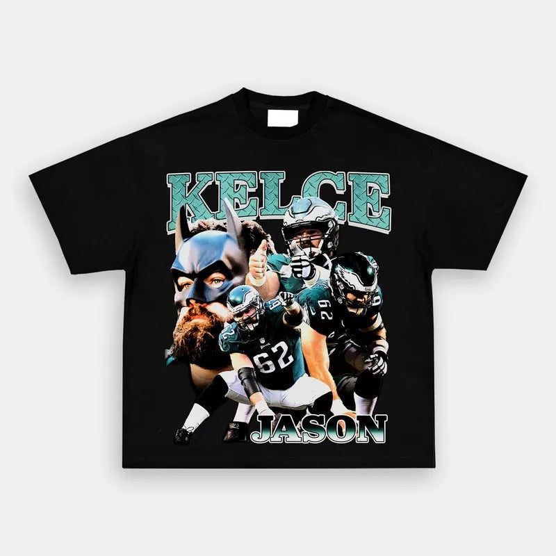 Vintage College Graphic Tee, JASON KELCE TEE - Graphic Bootleg Tee Gift Fan Hoodie, Sweatshirt | RetroVerseTees.com