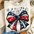 Vintage Coquette Bow Shirt, Coquette 4Th Of July Shirt, American Girl Shirt, Jesus Shirt, 4Th Of July Shirt, Memorial Day...
