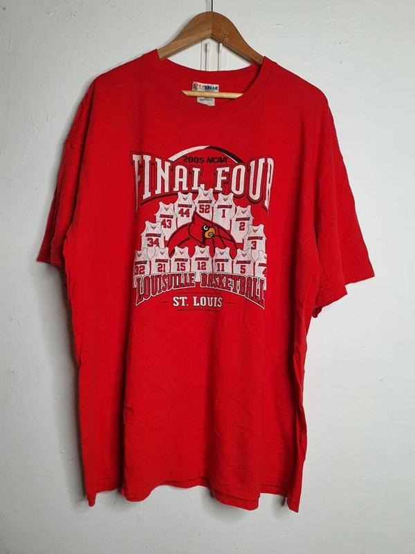 Vintage Final Four 2005  Louisville Cardinals Unisex T-shirt Sweatshirt Hoodie 50 | RetroVerseTees.com