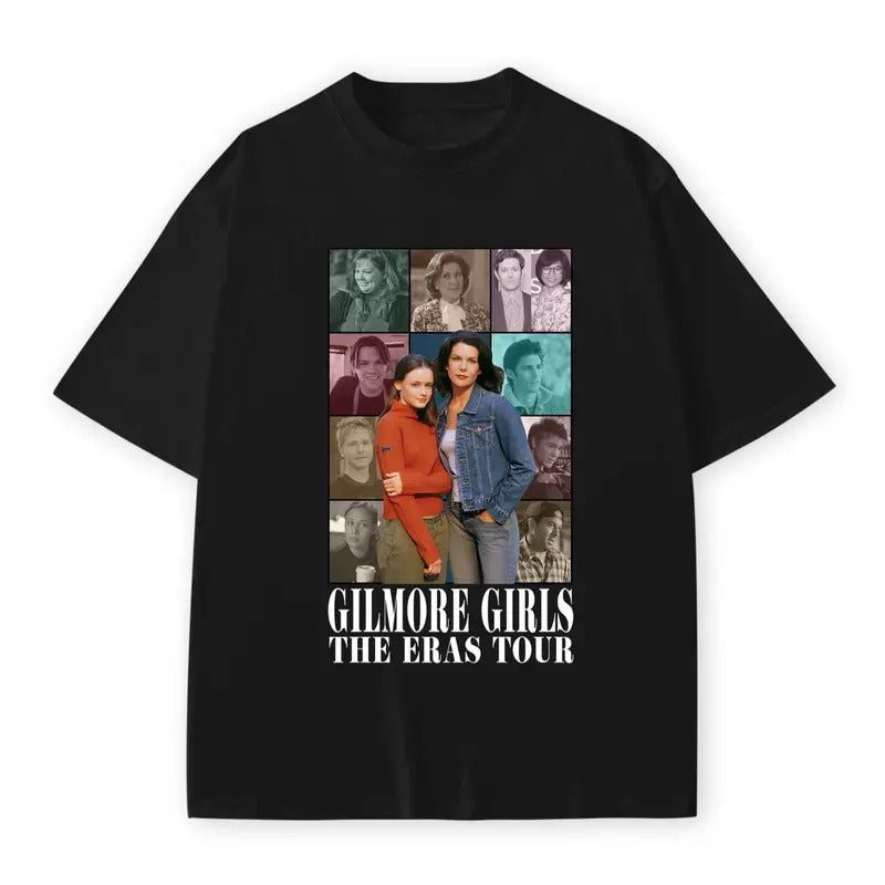 Vintage Gilmore Girl Eras Tour T-Shirt, Gilmore Girl T-Shirt, Stars Hollows Gilmore Girl T-Shirt, Gilmore Girl Tv Show...