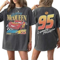 Vintage Lightning Mcqueen Shirt, Radiator Springs Tee - Rusteze Cars Shirt, Cars Characters Tee, Wdw Family Vacation Shirts