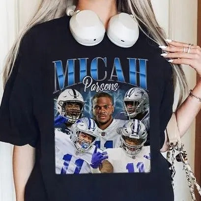 Vintage Micah Parsons Shirt | Micah Parsons Homage Shirt | American Football Team Shirt | Game Day Shirt | Sport Lover...