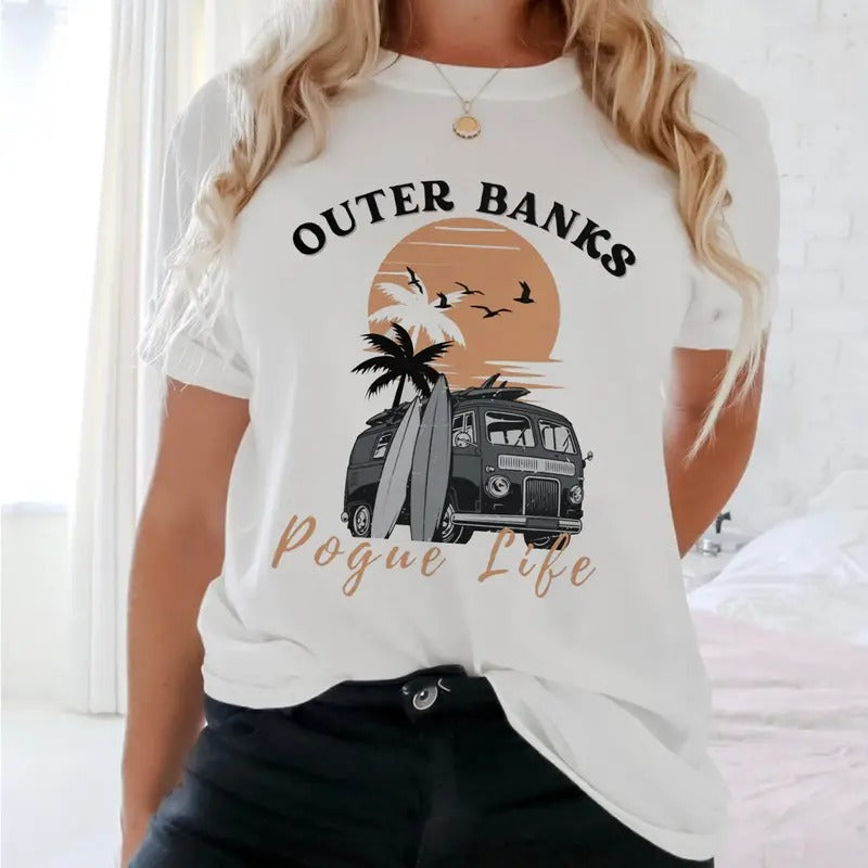 Vintage Outer Banks OBX Pogue Life Sweatshirt,Gift For Movies Lovers, Gift For Men And Women Casual Womenswear...