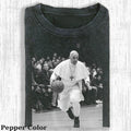 Vintage Papa Francis Playing Basketball Tshirt, RIP Papa Francis T-Shirt  Memorial Tribute Tee, Pope Francisco Vintage...