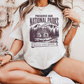 Vintage Protect Our National Parks T-Shirt, Protect Our Parks Tee, Unisex Garment-Dyed T-shirt, Nature, Public Lands,...