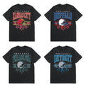 Vintage Style All Team Football T-Shirt in Black, Football Fan Gift, Game Day Shirt Hoodie, Sweatshirt | RetroVerseTees.com