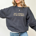 Vintage To Be Humble Sweatshirt, Women's Rights Crewneck, Women Empowerment Top, Girl Power Pullover, Casual Womenswear,...