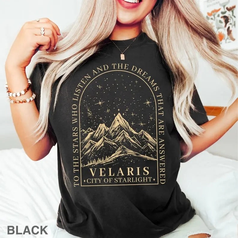 Vintage Velaris Tshirt,To the stars who listen and the dreams that are answer, iprintasty of Dreams Top Womenswear...
