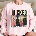 Vintage Wicked shirt, Wicked Change For Good Sweatshirt, Defy Gravity Broomstick Magic Wand, Wizard Movie Fan Shirt,...