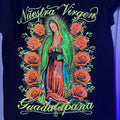 Virgencita doble vista T-shirt Man Tshirt Shortsleeve Hoodie, Sweatshirt | RetroVerseTees.com