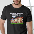 WHERE THE WOKE LIVED BEFORE THE 90'S T Shirt, unisex, cotton Casual Menswear Hoodie, Sweatshirt | RetroVerseTees.com