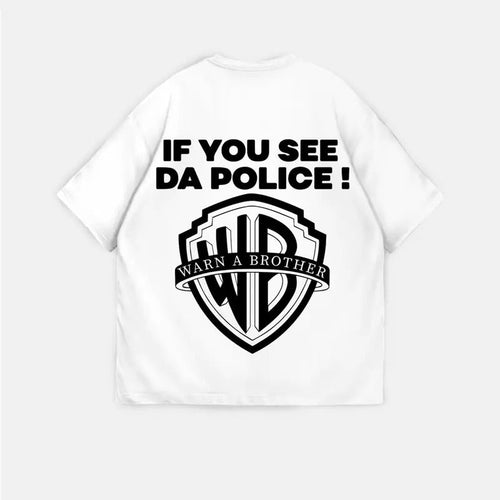 'Warn a Brother' T-shirt - Doublesides - Menswear Hoodie, Sweatshirt | RetroVerseTees.com