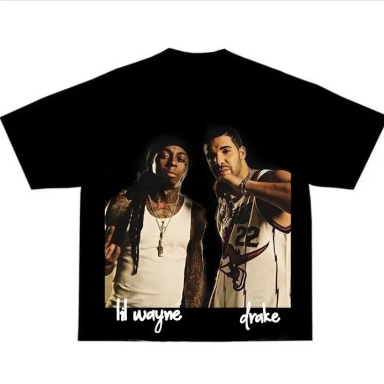 Weezy F.Baby x Drizzy Limited Shirt Unisex Heavy Cotton Tee Classic Fit Short Sleeve Crew Neck