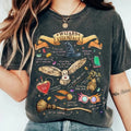 Wizard Essenntialss Shirt, Wizarding World Tshirt For Fan, Halloween Fall Season Tee, Gift For Book Lover, Unisex Short...