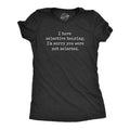 Womens I Have Selective Hearing Im Sorry You Were Not Selected T Shirt Funny Rude Joke Tee for Ladies Funny Womens T...