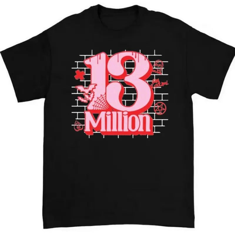 XPLR Sam and Colby 13 Million Shirt Hoodie, Sweatshirt | RetroVerseTees.com