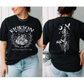 Xaden Riorson House Two Sides Tshirt, Iron Flame Shirt, Dragon Rider Shirt, Violet Sorrengail, Bookish Gifts, Unisex...