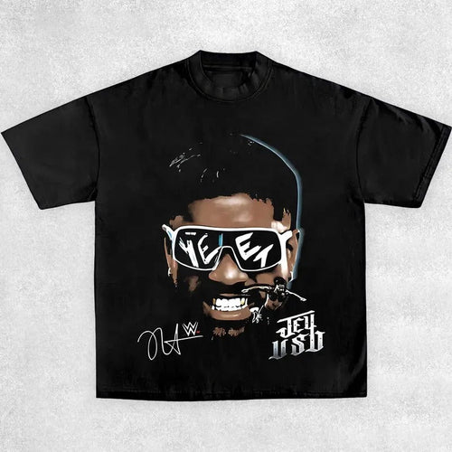 "YEET" MAIN EVENT BIG FACE TEE , Wrestling Tee, Wrestling Graphic Tee, Wrestler Shirt, Sports Shirt, Vintage Wresting...