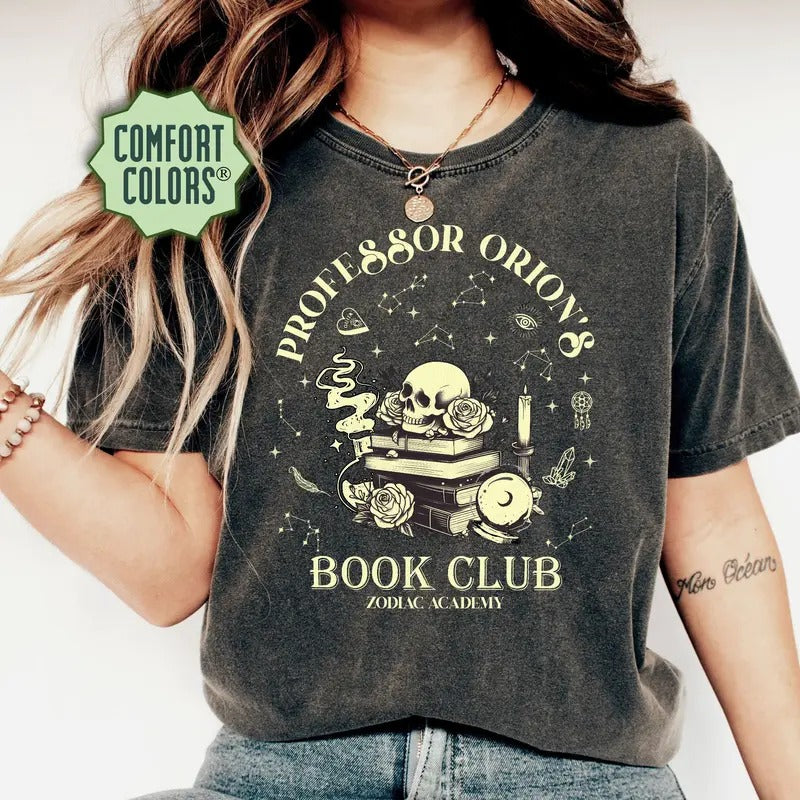Zodiac Academy T Shirt, Celestial Heirs T-Shirt, Zodiac Academy Gift, Dante Oscura, Caroline Peckham Bookish Gift Hoodie,...