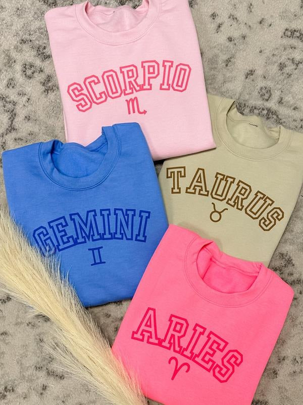 Zodiac Graphic Pullover 1 T-Shirts, Hoodie, Sweatshirt | RetroVerseTees.com