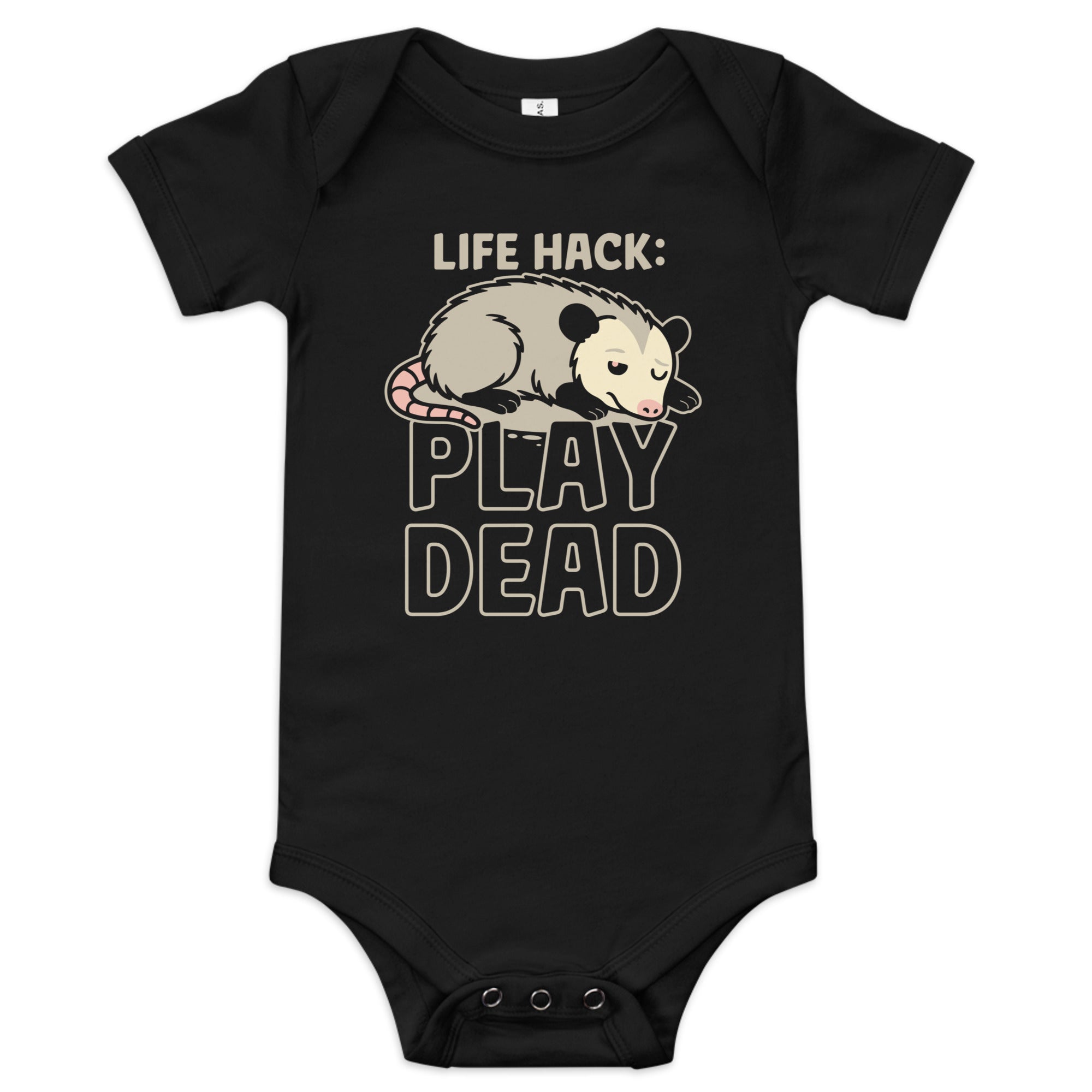 Life Hack Play Dead Kid's Onesie
