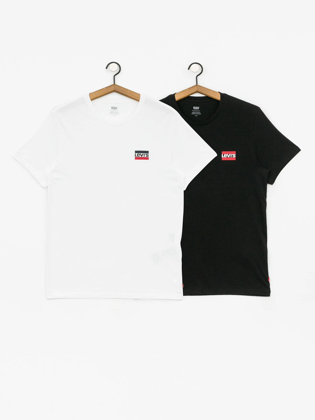 Levi's Men's 2-Pack Slim Fit Cotton Graphic Tee T-Shirt Size L RRP £34.99