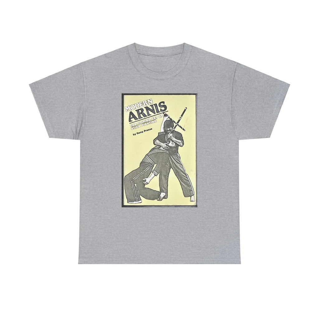 Modern Arnis The Filipino Art Of Stick Fighting SS Unisex Heavy Cotton Tee Shirt