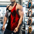 Mens Workout Tank Tops Gym Sport Vest Fitness Bodybuilding Vest Muscle T Shirt ↲