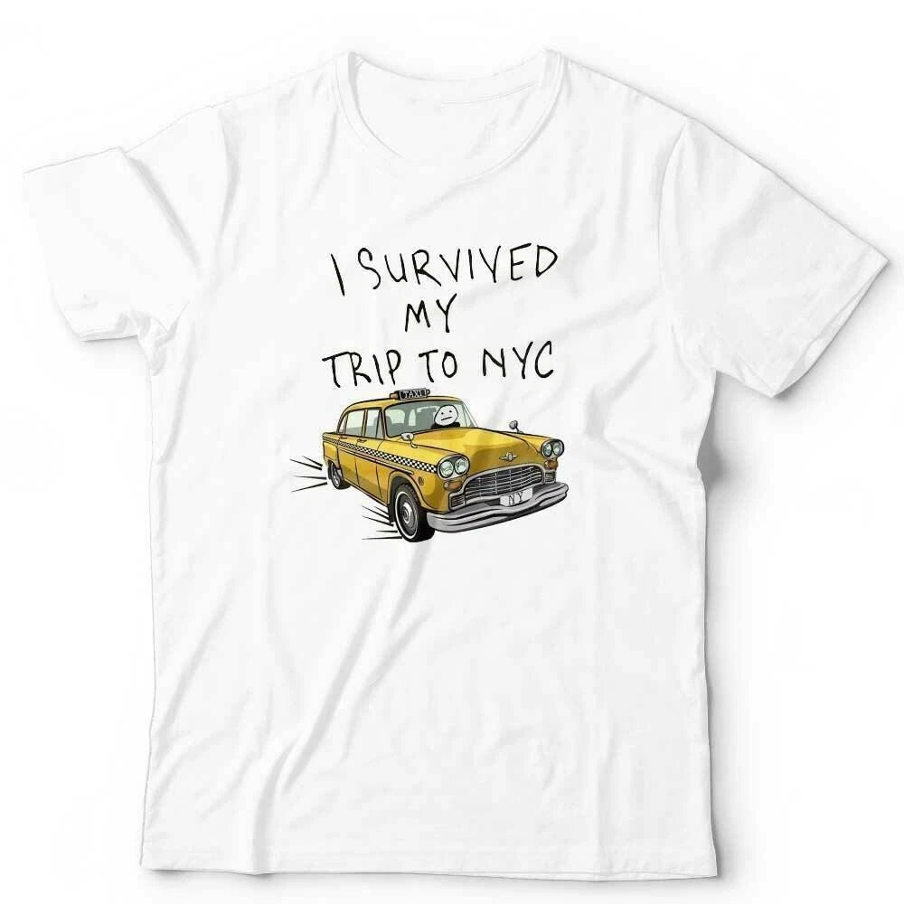 I Survived My Trip To NYC Tshirt Unisex Funny Humour New York USA Holiday