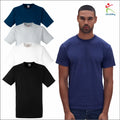 Fruit of the Loom Mens Heavy Cotton T-Shirt Classic Fit Plain T Casual Tee Shirt