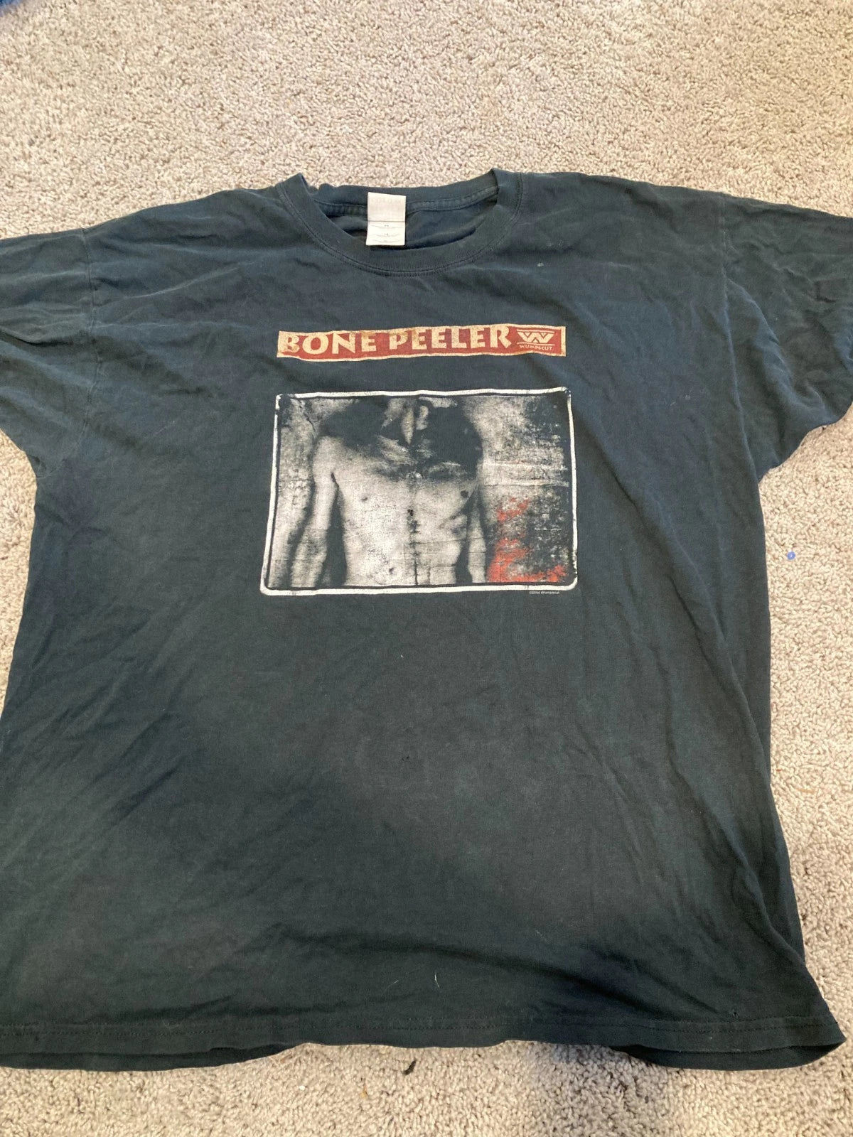 Vintage Wumpscut Bone Peeler Shirt 2004 XL