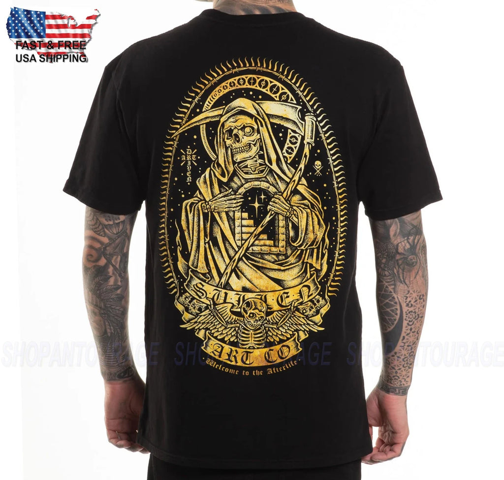 Sullen Art Collective Welcome Home Premium SCM6768 Short Sleeve T-shirt For Men