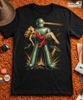 Gort T-Shirt The Day The Earth Stood Still 50s Sci-Fi Alien Robot Art Tee XS-5XL