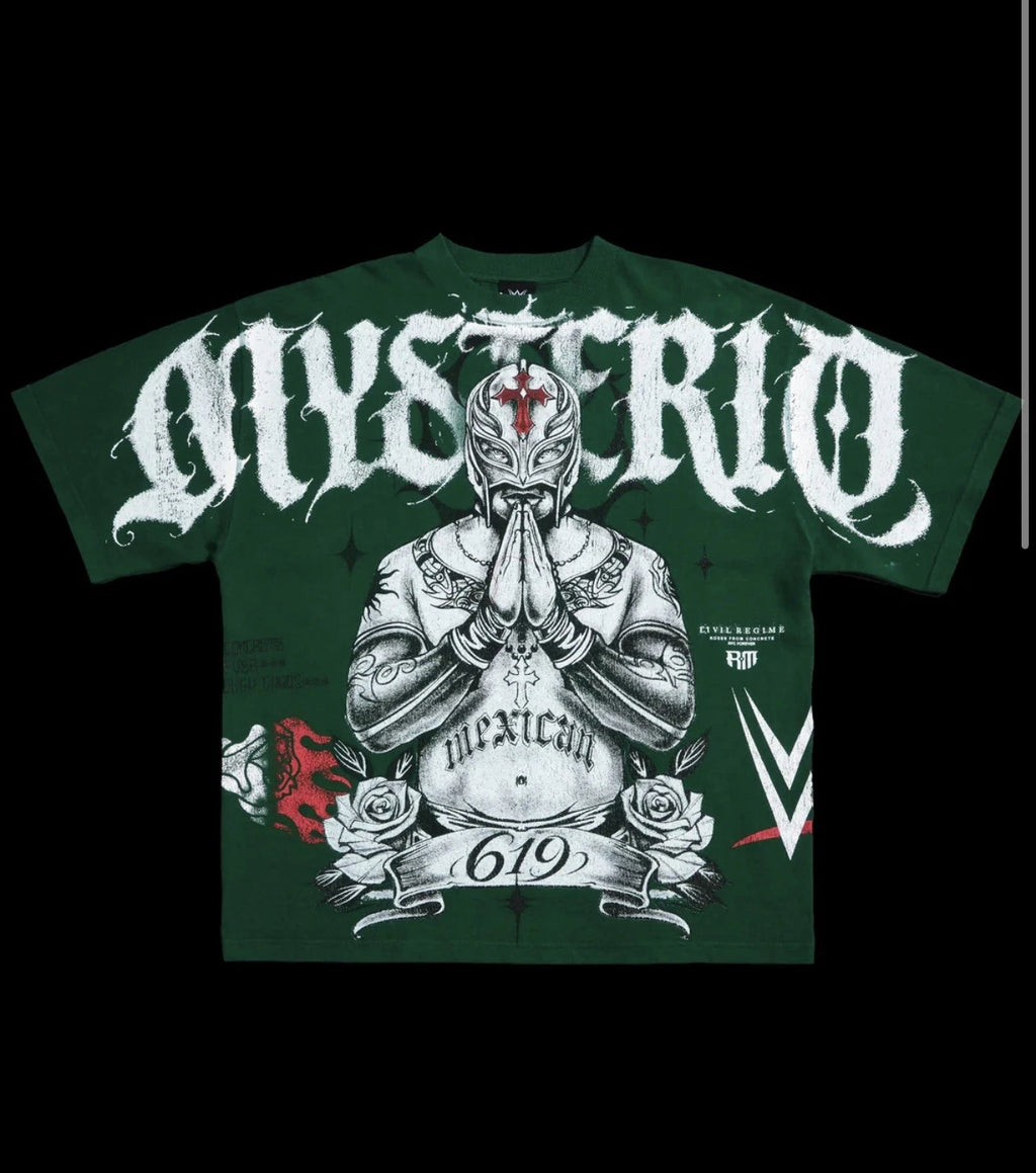 Civil Regime Mysterio's Heritage "Side By Side" 199X Oversized Deep Green XL
