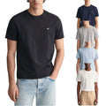 GANT Mens T Shirts Shield Logo Short Sleeve Cotton T-shirt Summer Casual Tee Top