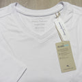 TOMMY BAHAMA Mens 3XLB 3XL BIG T SHIRT COASTAL CREST V NECK WHITE HAWAIIAN
