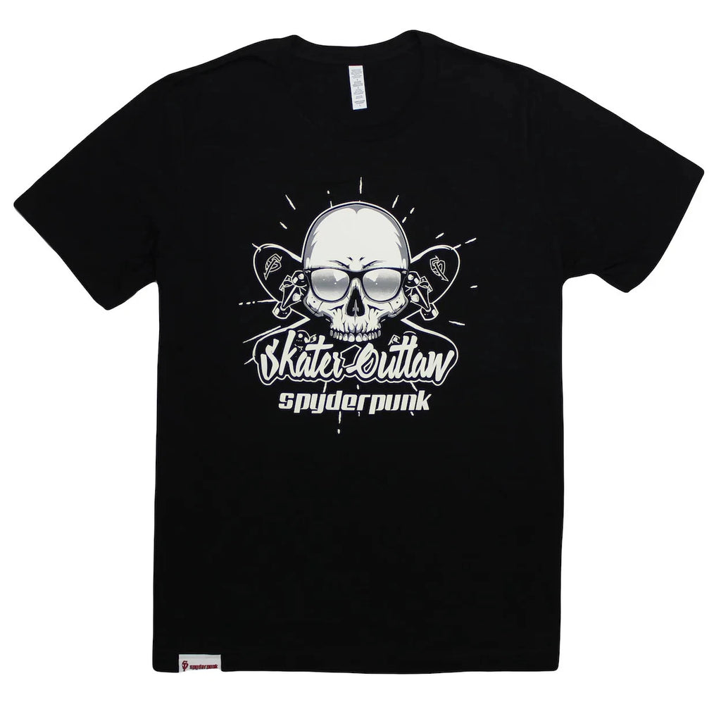 Spyderpunk Skater Outlaw Tee - Premium Graphic T-Shirt