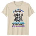 Im A Grumpy Old Man If Mens T-Shirt Sarcastic Humor Lifestyle Birthday Gift
