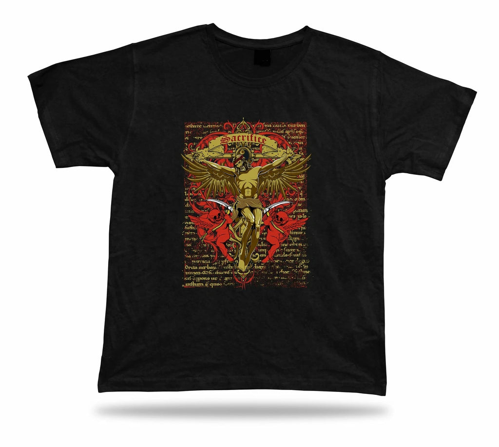Scarifice God Angel of Death tshirt modern stylish design birthday gift present